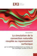 simulation de la convection naturelle couplee au rayonnement surfacique