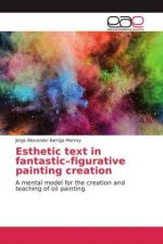 Esthetic text in fantastic?figurative painting creation
