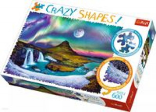 Puzzle Crazy Shapes! 600 Zorza nad Islandią