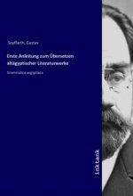 Erste Anleitung zum Ubersetzen altagyptischer Literaturwerke