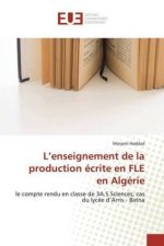 L?enseignement de la production écrite en FLE en Algérie
