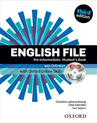 English File: Pre-Intermediate: Student's Book with Oxford Online Skills (Latham-Koenig Christina; Oxenden Clive)(Brožovaná)