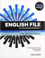 English File: Pre-Intermediate: Student's Book/Workbook MultiPack A with Oxford Online Skills