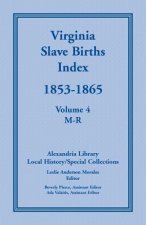 Virginia Slave Births Index, 1853-1865, Volume 4, M-R
