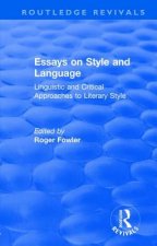 : Essays on Style and Language (1966)