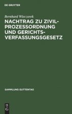 Nachtrag Zu Zivilprozessordnung Und Gerichtsverfassungsgesetz