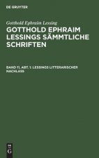 Lessings Litterarischer Nachlass