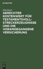 Gerechter Kostenwert Fur Testamentsvollstreckerzeugnisse Und Die Vorangegangene Versicherung