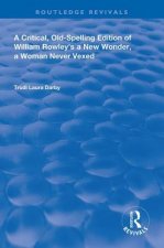 Critical, Old-Spelling Edition of William Rowley's A New Wonder, A Woman Never Vexed