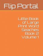 Little Book of Large Print Word Seaches Book 2 Volume 1