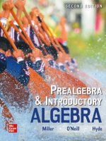 Loose Leaf Version for Prealgebra and Introductory Algebra