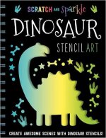 Dinosaur Stencil Art