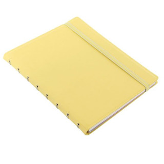 Filofax A5 refillable notebook lemon