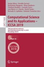 Computational Science and Its Applications - ICCSA 2019