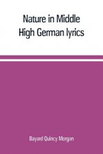 Nature in Middle High German lyrics