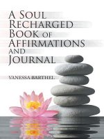 Soul Recharged Book of Affirmations and Journal