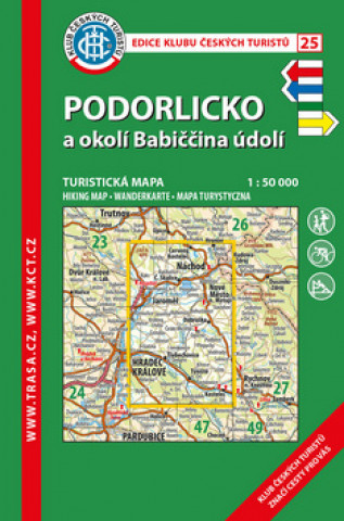 KČT 25 Podorlicko a okolí Babiččina údolí