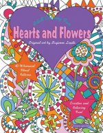 Hearts and Flowers: Adult Coloring Fun
