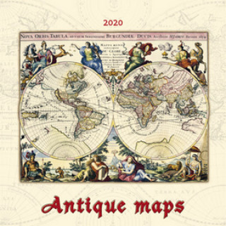 Antique maps 2020 - nástěnný kalendář