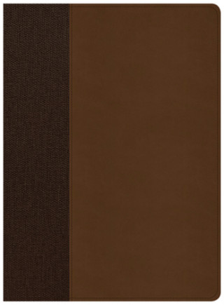 CSB Life Essentials Study Bible, Brown Leathertouch