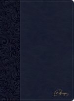 CSB Spurgeon Study Bible, Navy Leathertouch