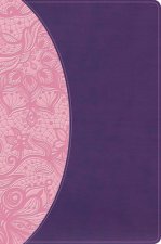 KJV One Big Story Bible, Pink/Purple Leathertouch