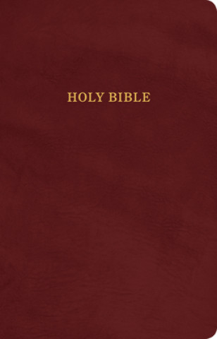 KJV Gift and Award Bible, Burgundy Imitation Leather (Holman Bible Staff)(Książka)