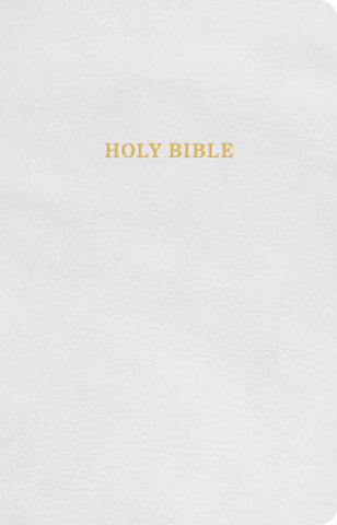 KJV Gift and Award Bible, White Imitation Leather (Holman Bible Staff)(Książka)