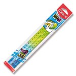 Pravítko Twint'n Flex duhové 20 cm, mix barev