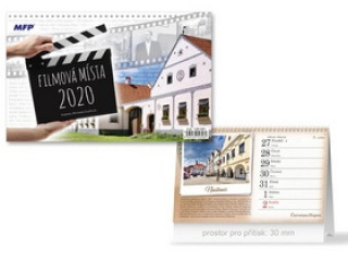Filmová místa - stolní kalendář 2020