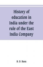 History of education in India under the rule of the East India Company