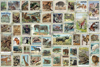 Animal Stamps 3000 PC Puzzle