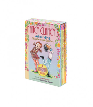 Fancy Nancy: Nancy Clancy's Astounding Chapter Book Quartet: Books 5-8 (Jane O'Connor,Robin Preiss Glasser)(Miękka)