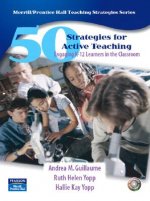 50 Strategies for Active Teaching: Engaging K-12 Learners in the Classroom [With CDROM]