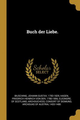 Buch Der Liebe.