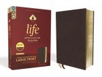 Niv, Life Application Study Bible, Third Edition, Large Print, Bonded Leather, Burgundy, Red Letter Edition