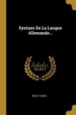 Syntaxe De La Langue Allemande...