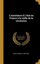 L'assistance & L'état en France ? la veille de la révolution