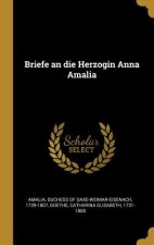 Briefe an Die Herzogin Anna Amalia