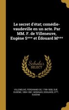 Le secret d'état; comédie-vaudeville en un acte. Par MM. F. de Villeneuve, Eug?ne S*** et Édouard M***