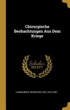 Chirurgische Beobachtungen Aus Dem Kriege