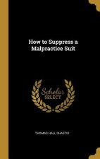 How to Suppress a Malpractice Suit