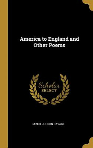 America to England and Other Poems