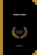 Subject Index