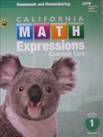 Homework and Remembering Workbook, Volume 2 Grade 1