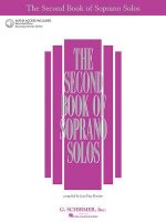 The Second Book of Soprano Solos: Book/Online Audio [With 2 CD's]