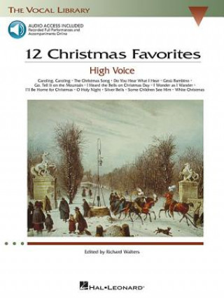 12 Christmas Favorites: The Vocal Library High Voice [With CD]