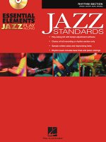 Essential Elements Jazz Play-Along - Jazz Standards: Rhythm Section [With CDROM]