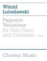 Paganini Variations for Solo Piano and Orchestra