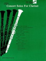 Concert Solos for Clarinet: World's Favorite Series #134